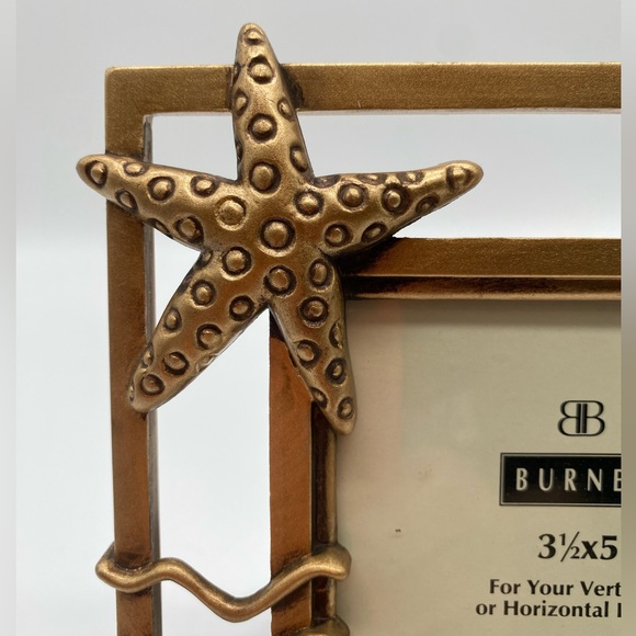 Burnes Antique Bronze Starfish Picture Frame - Picture 2 of 5